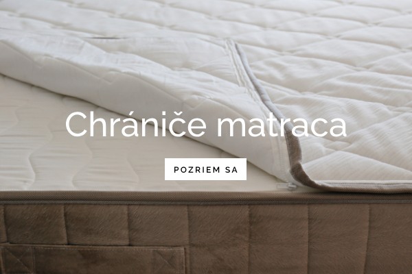 Ochranné chrániče matracov pre hygienu a dlhšiu životnosť matraca, vodeodolné a priedušné varianty.